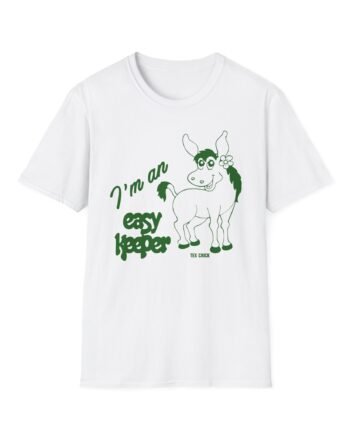 Mac Demarco Tex Crick Easy Keeper Ivory Mule Unisex Softstyle T-shirt