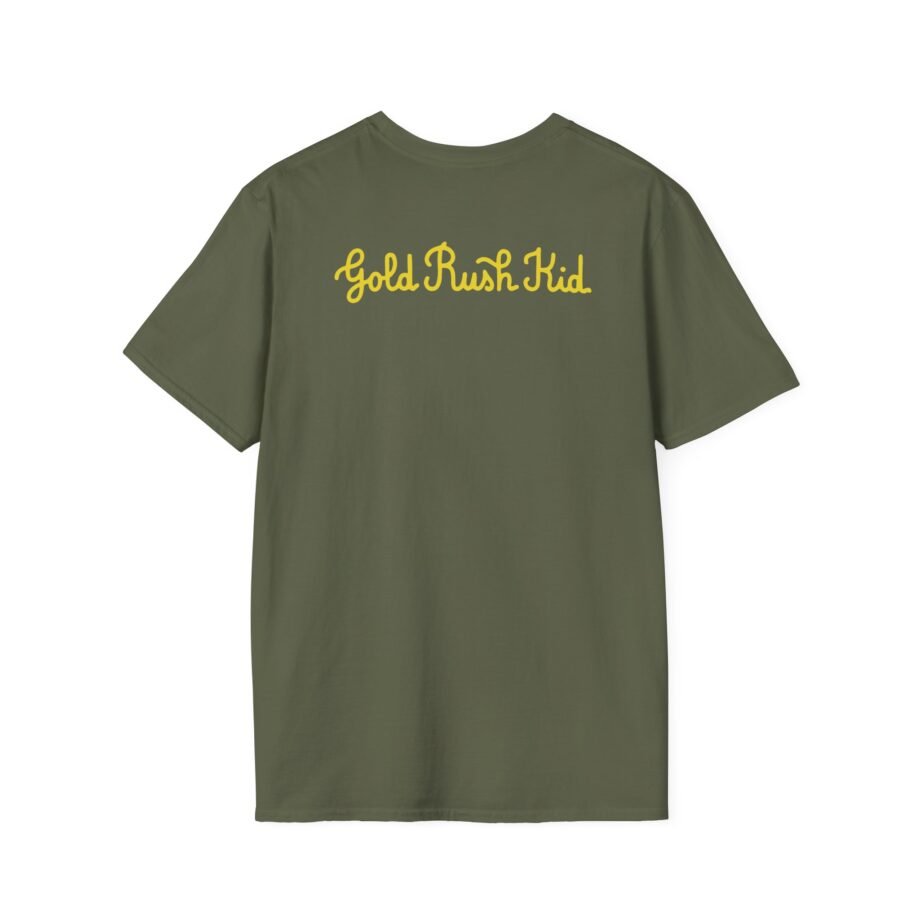 George Ezra Leaning Gold Rush Kid Unisex Softstyle T-Shirt