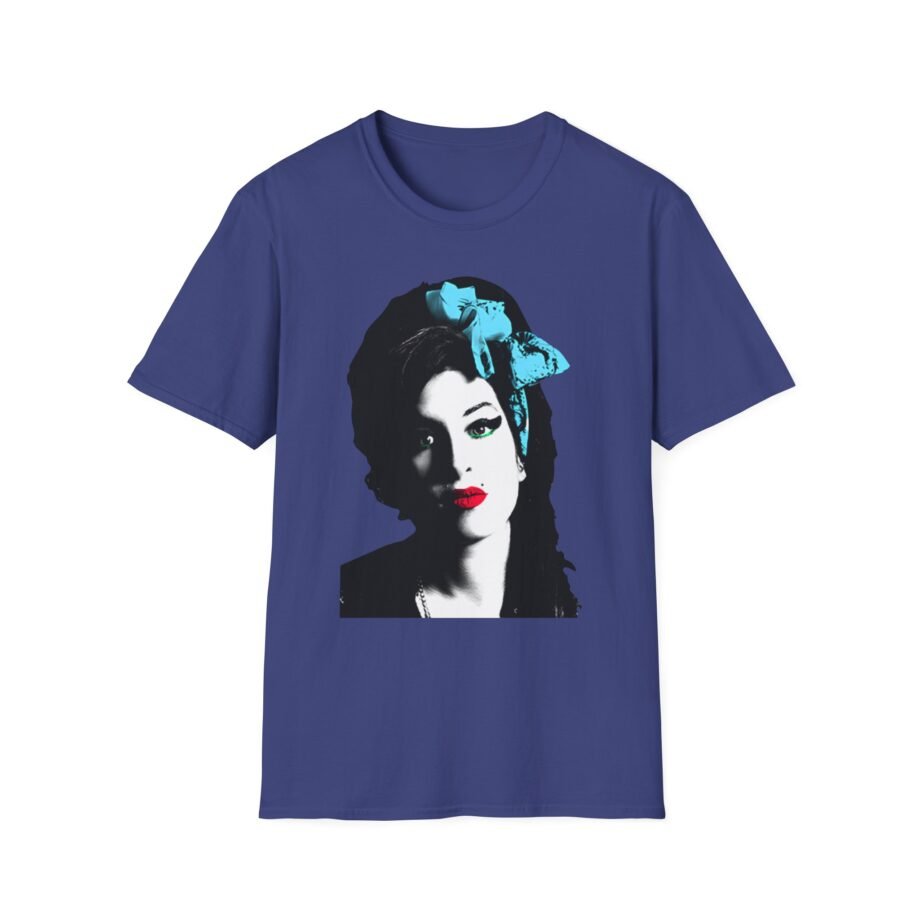 Amy Winehouse Portrait Unisex Softstyle T-Shirt