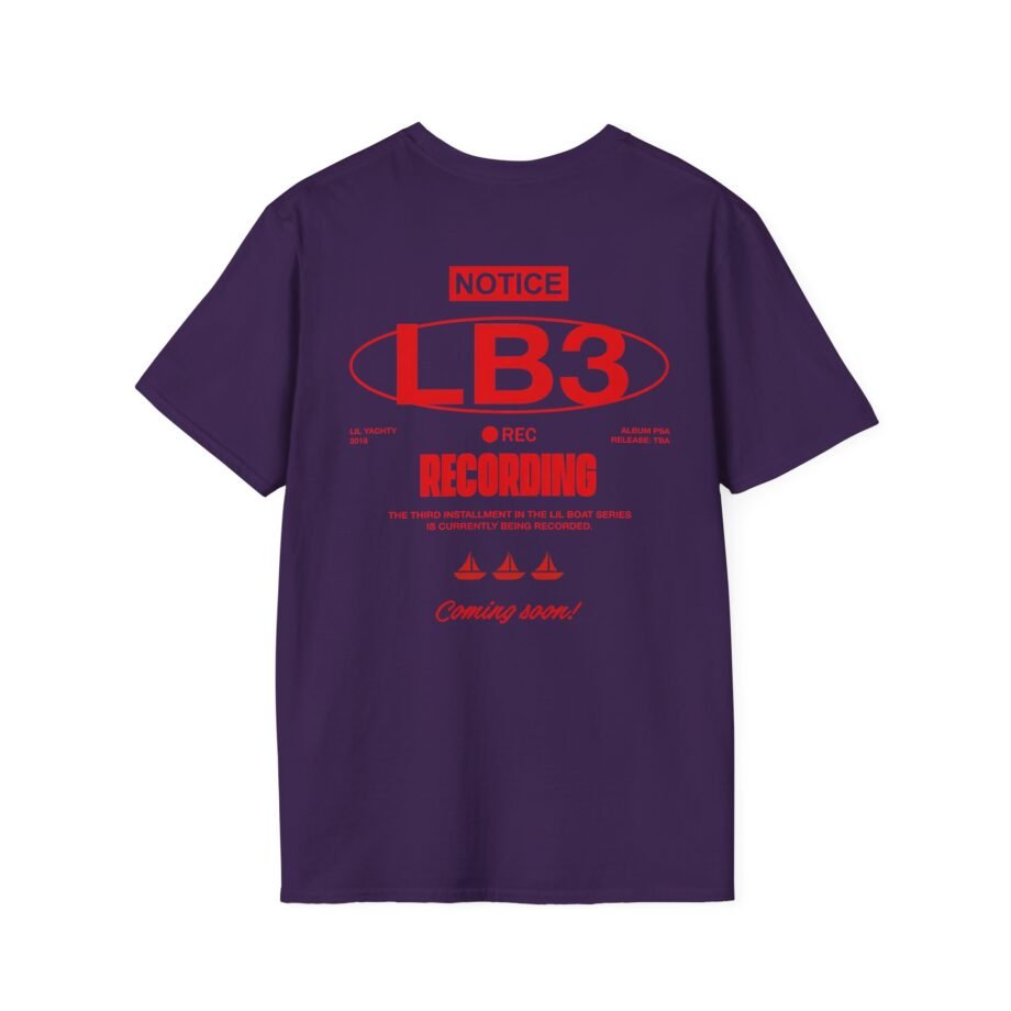 Lil Yachty Lb3 Gold Unisex Softstyle T-shirt