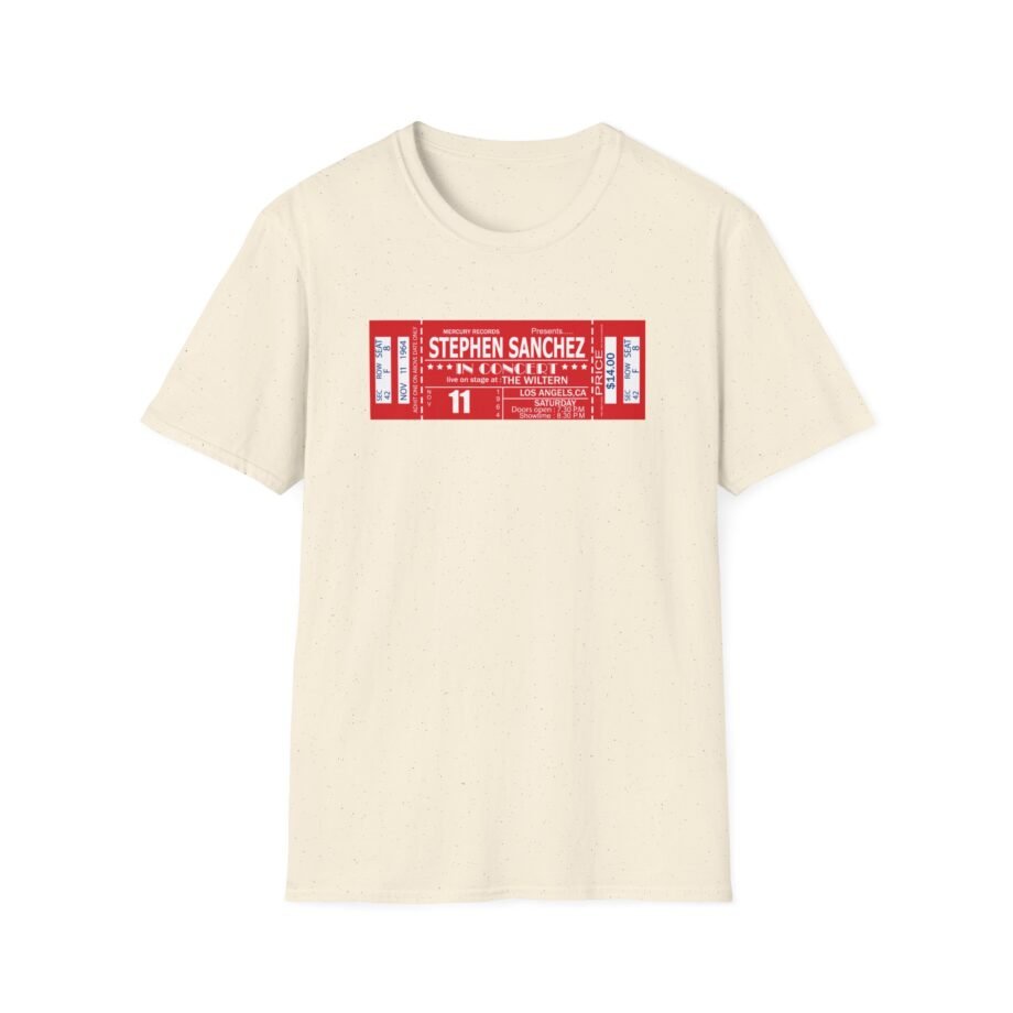 Stephen Sanchez Live in Concert the Wiltern Unisex Softstyle T-Shirt