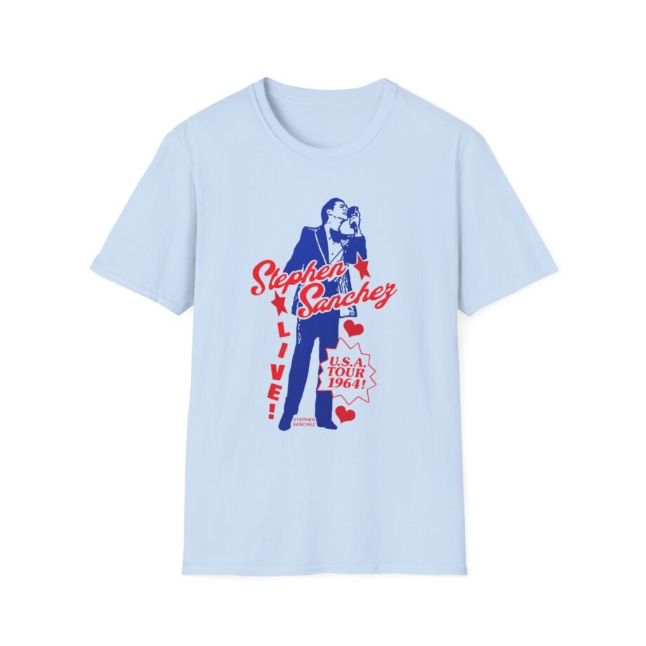 Stephen Sanchez Live U.s.a. Tour 1964 Unisex Softstyle T-Shirt