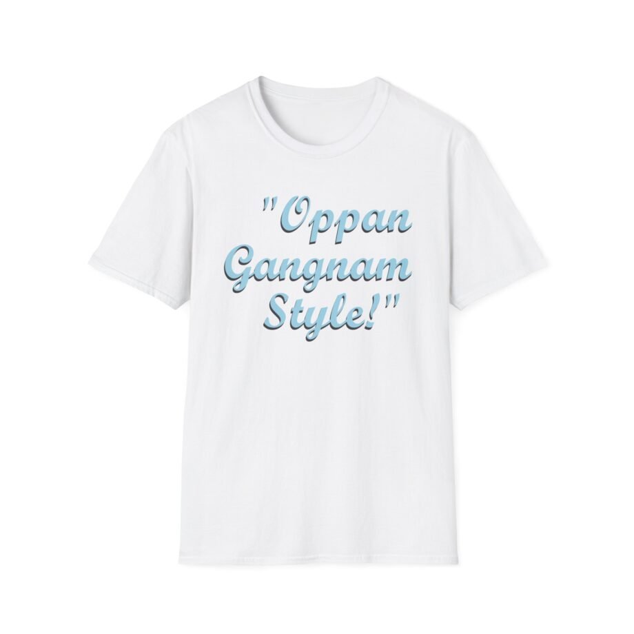 P S Y Script Unisex Softstyle T-Shirt