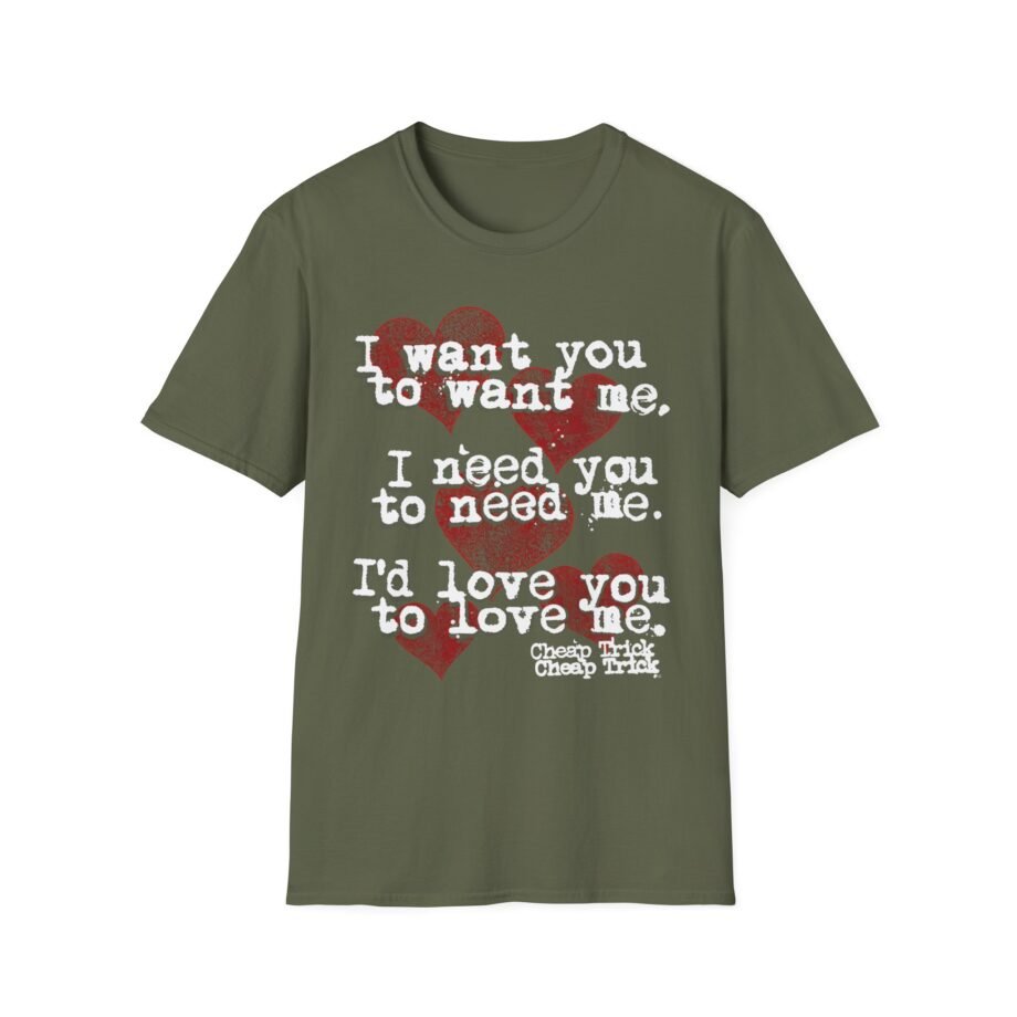 Cheap Trick I Want You to Want Me Unisex Softstyle T-Shirt