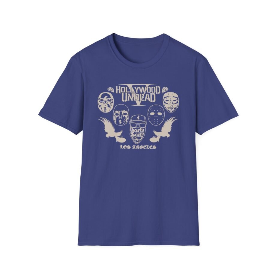 Hollywood Undead Los Angeles Logo Unisex Softstyle T-Shirt