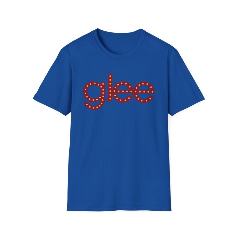 Glee Logo Stage Lights Unisex Softstyle T-Shirt