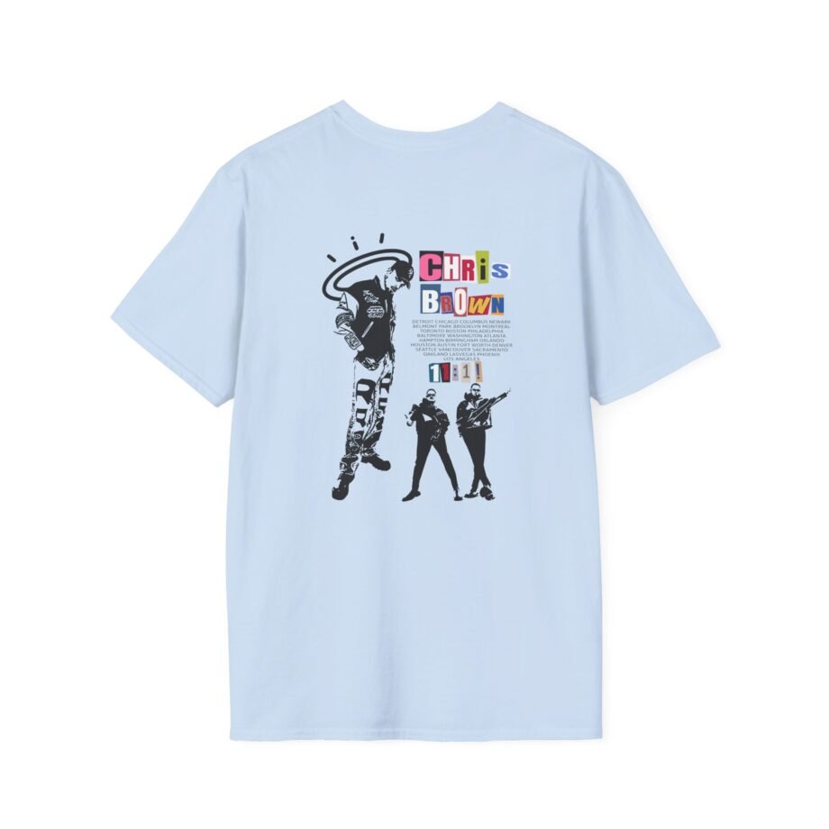 Chris Brown 11:11 USA Tour Unisex Softstyle T-Shirt
