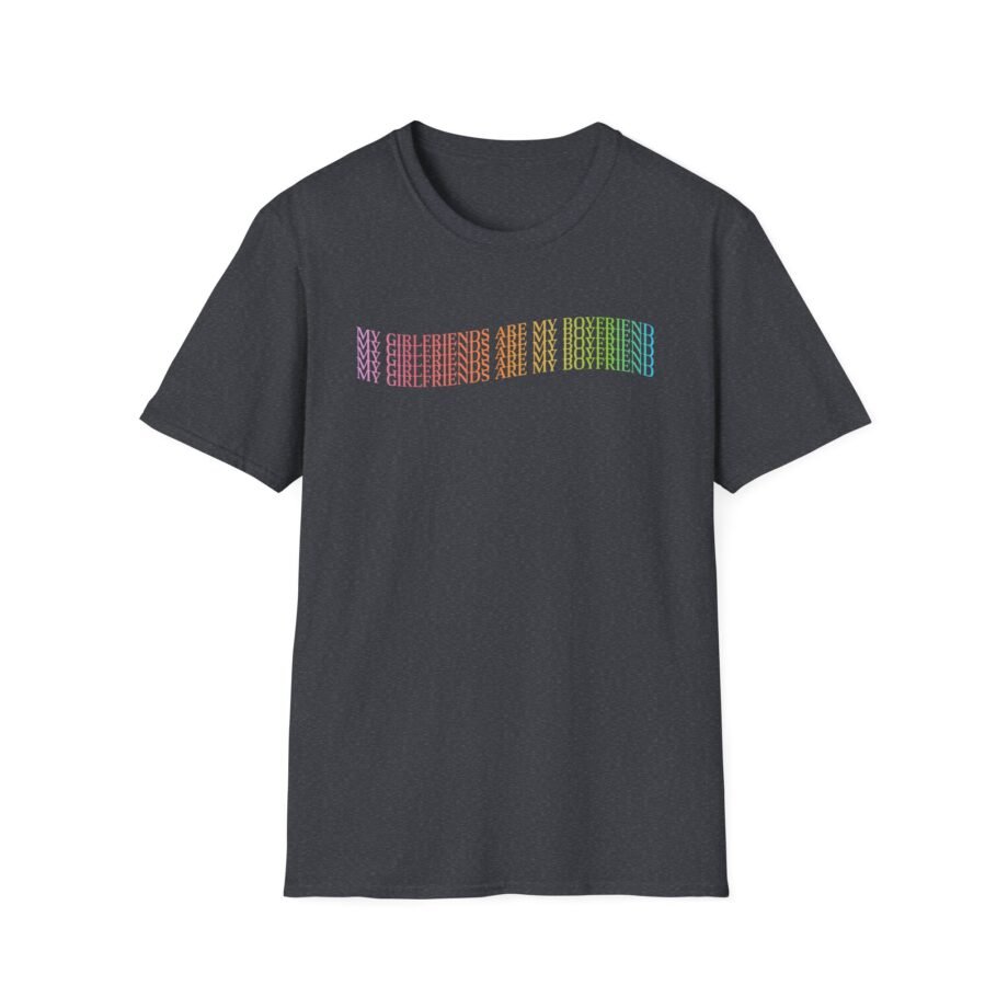 Demi Lovato My Girlfriends Are My Boyfriend Pride Unisex Softstyle T-Shirt