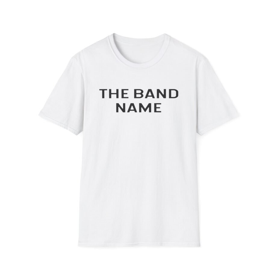 AJR the Band Name Unisex Softstyle T-Shirt