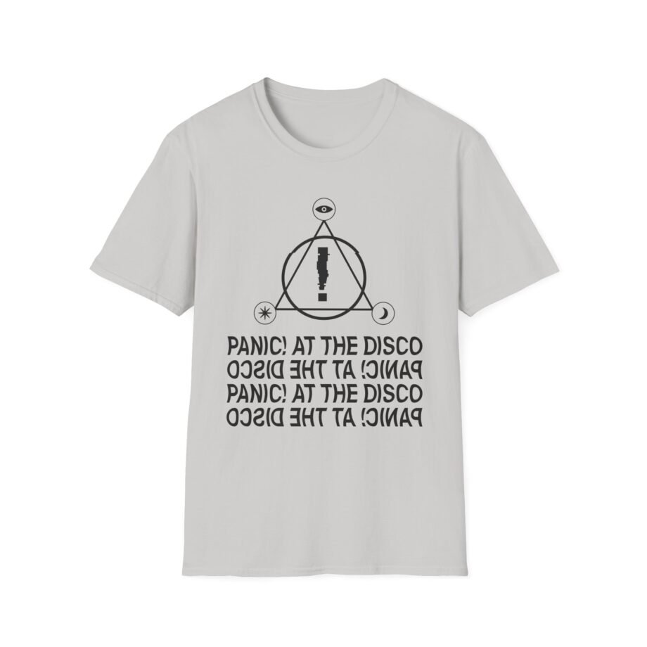 Panic at the Disco Stacked Wave Logo Unisex Softstyle T-Shirt