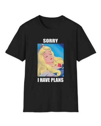 Elle Fanning Sorry I Have Plans Unisex Softstyle T-Shirt