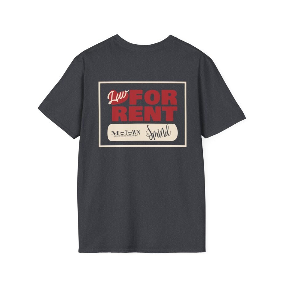 Motown Records Luv 4 Rent Unisex Soft-style T-shirt
