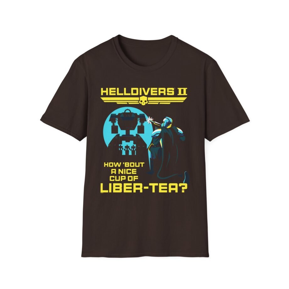 Helldivers Cup of Liber-tea Unisex Softstyle T-Shirt
