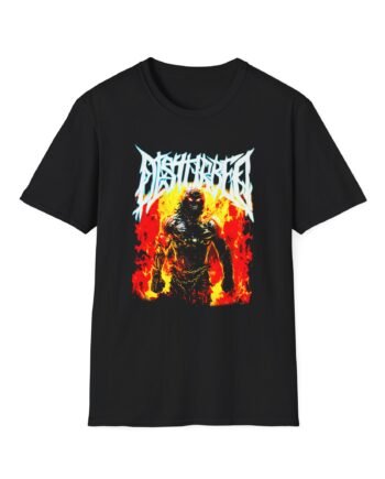 Disturbed Metal Unisex Softstyle T-Shirt