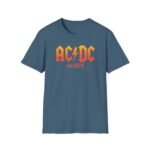 Acdc 1973 Ombr Logo Unisex Softstyle T-Shirt