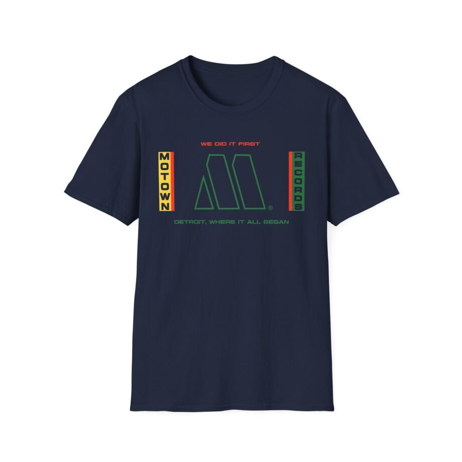 Motown Records We Did It First Unisex Soft-style T-shirt
