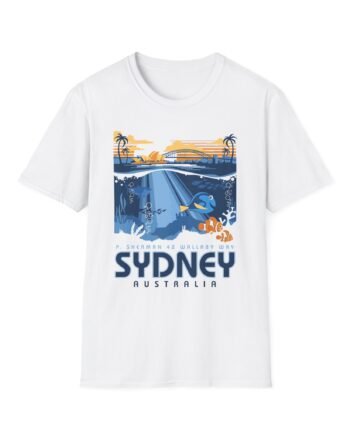 Nemo P.sherman Wallaby 42 Sydney Australia Unisex Softstyle T-Shirt