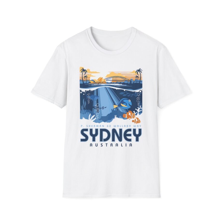 Nemo P.sherman Wallaby 42 Sydney Australia Unisex Softstyle T-Shirt