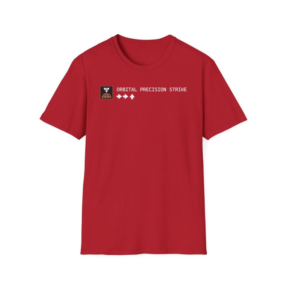 Helldivers Orbital Precision Strike Unisex Softstyle T-shirt