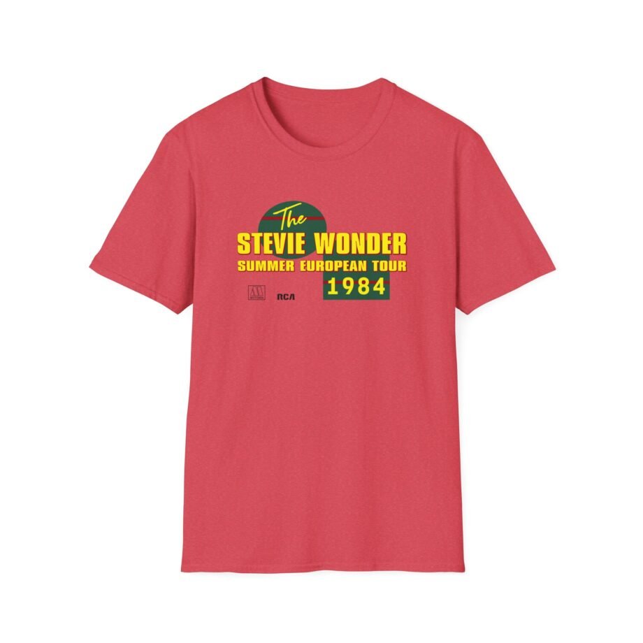 Stevie Wonder 84 Unisex Softstyle T-Shirt