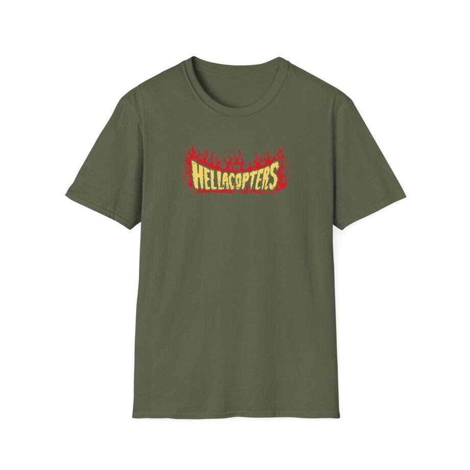 Hellacopters Flame Unisex Softstyle T-shirt