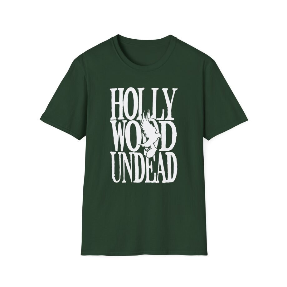Hollywood Undead Stacked Dove & Grenade Logo Unisex Softstyle T-Shirt