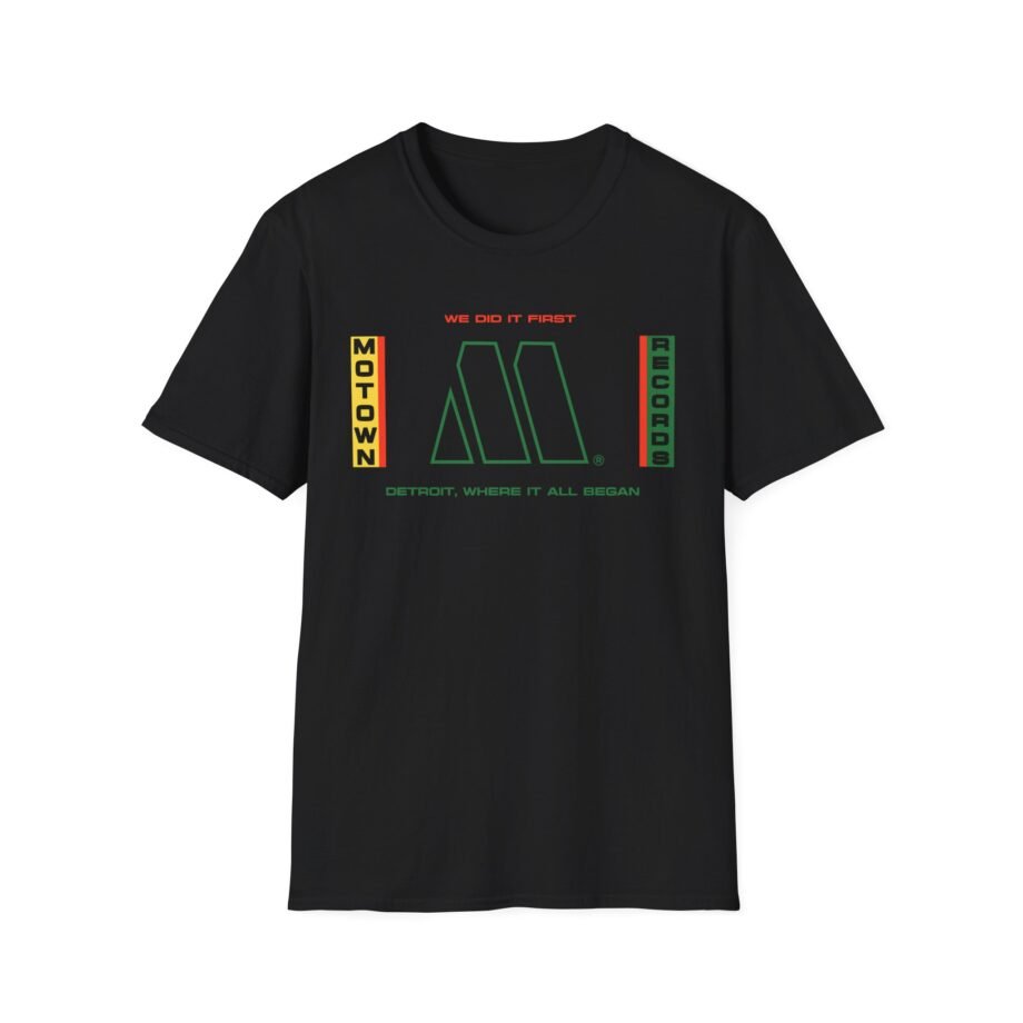 Motown Records We Did It First Unisex Soft-style T-shirt