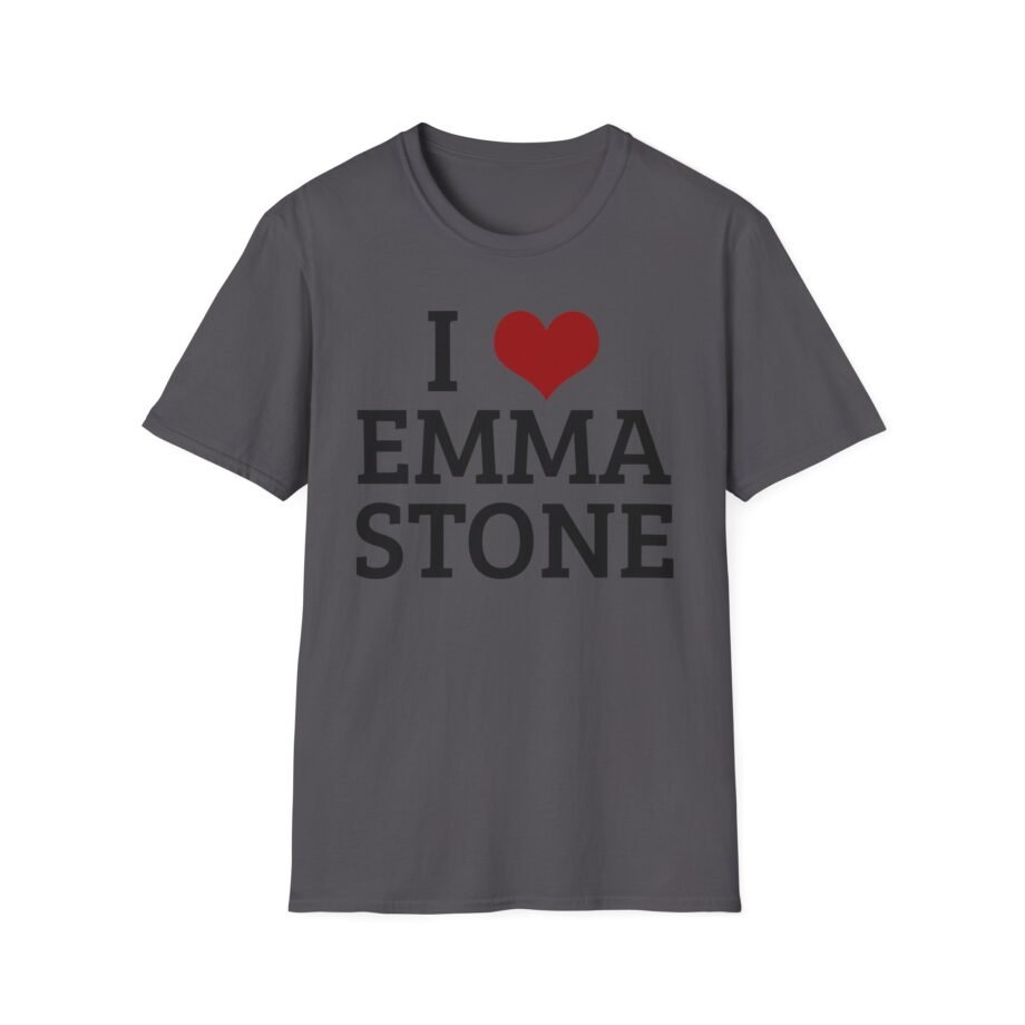 I Heart Emma Stone Unisex Soft-style T-shirt