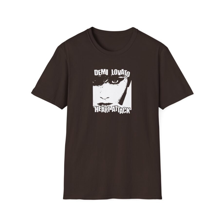 Demi Lovato Heart Attack Anniversary Unisex Softstyle T-Shirt