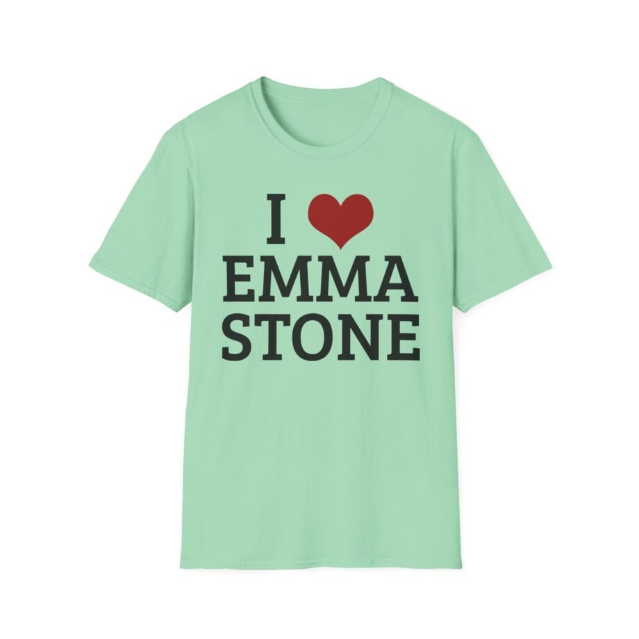 I Heart Emma Stone Unisex Soft-style T-shirt