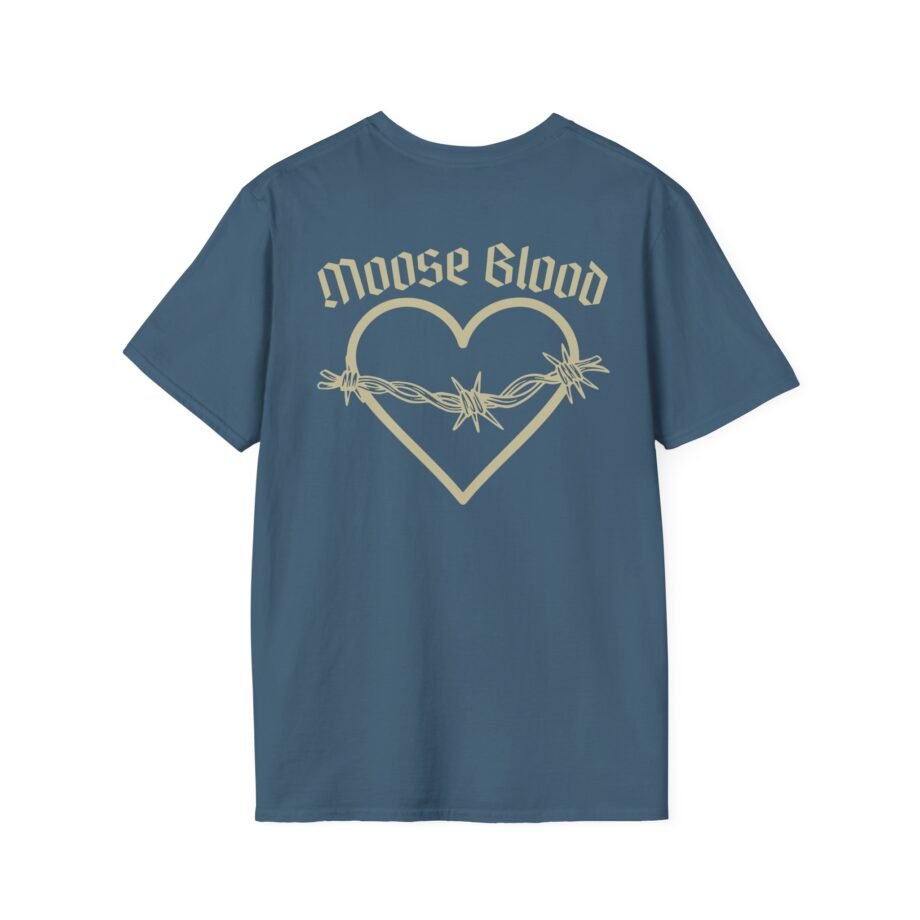 Moose Blood Barbed Wire Heart Unisex Softstyle T-Shirt