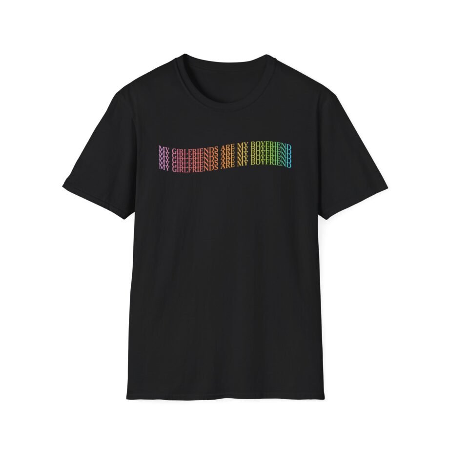 Demi Lovato My Girlfriends Are My Boyfriend Pride Unisex Softstyle T-Shirt