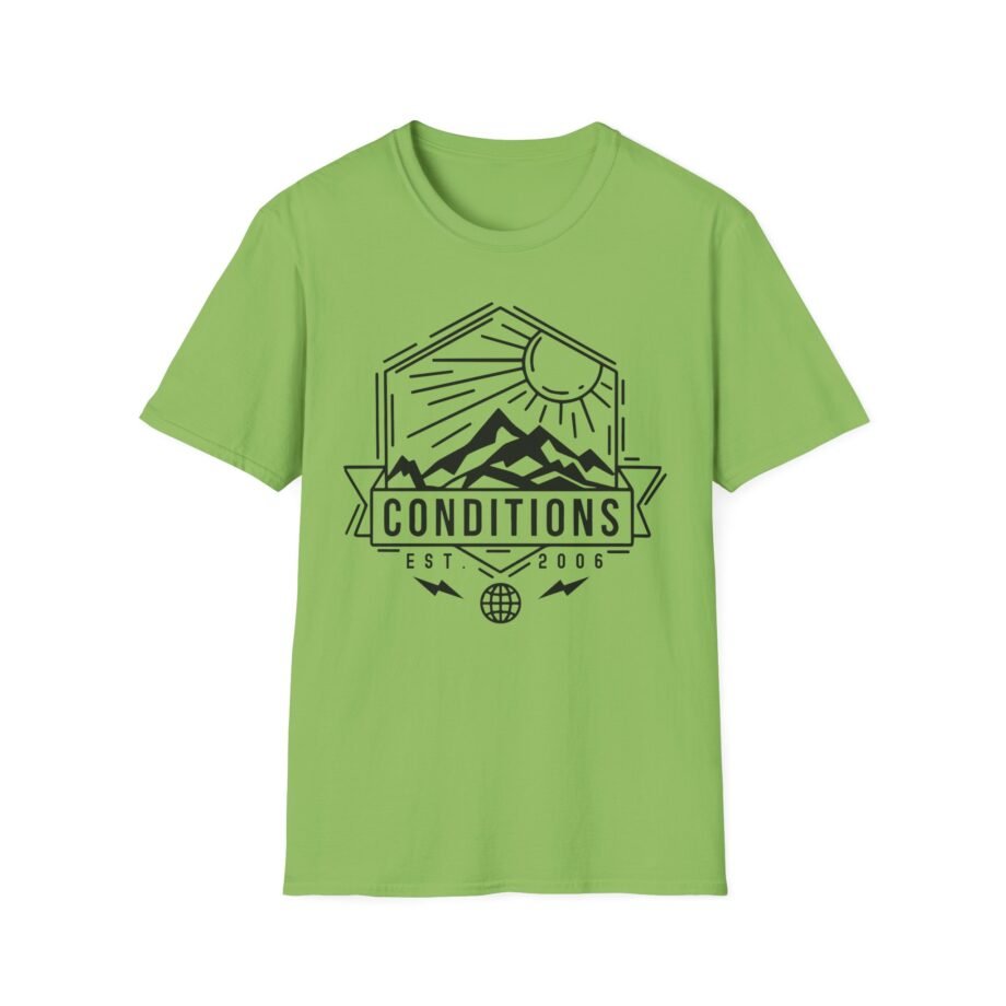 Conditions Mountain Gold Unisex Softstyle T-Shirt
