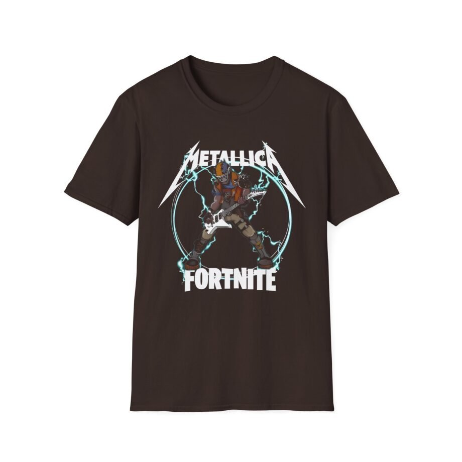 Fortnite X Metallica Fuel Unisex Softstyle T-Shirt