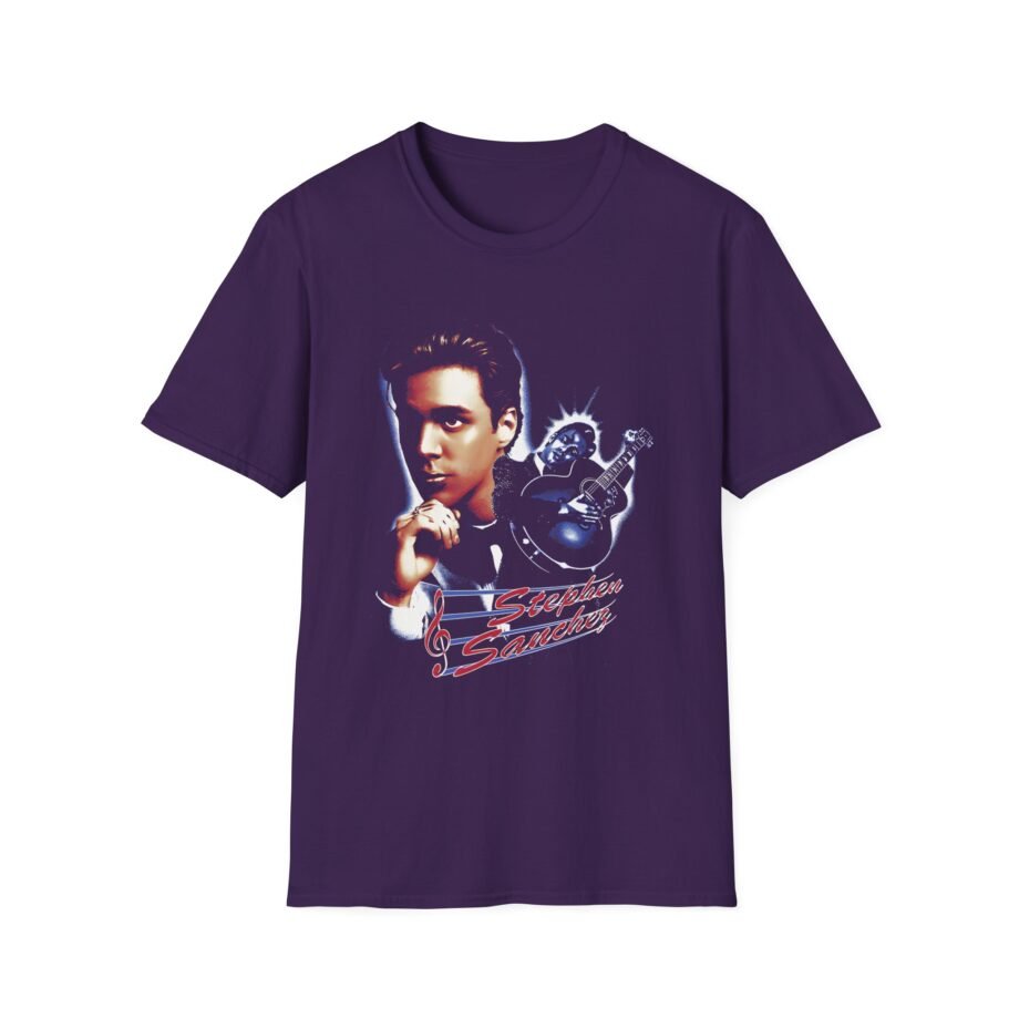 Stephen Sanchez Guitar Portrait Unisex Softstyle T-Shirt