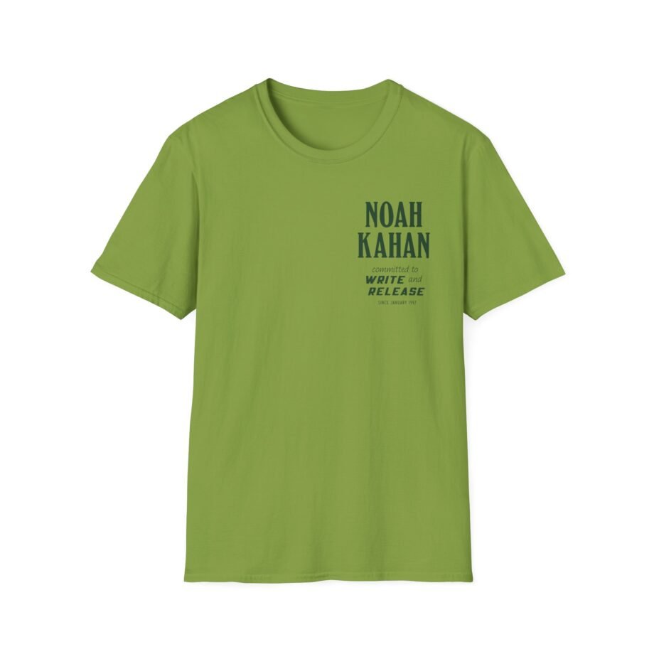 Noah Kahan Write & Release Unisex Softstyle T-Shirt