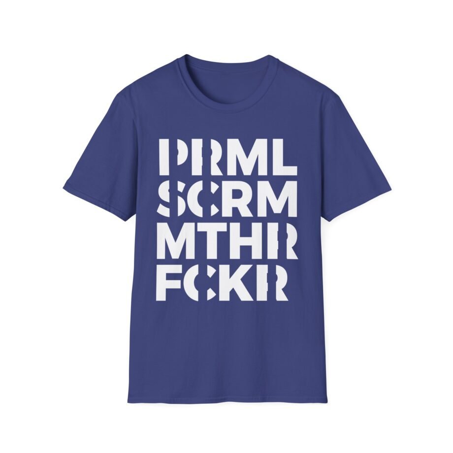 Primal Scream Mthr Fckr Band Unisex Softstyle T-Shirt