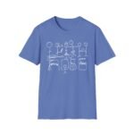 Leith Ross Stick Figures  Unisex Softstyle T-Shirt