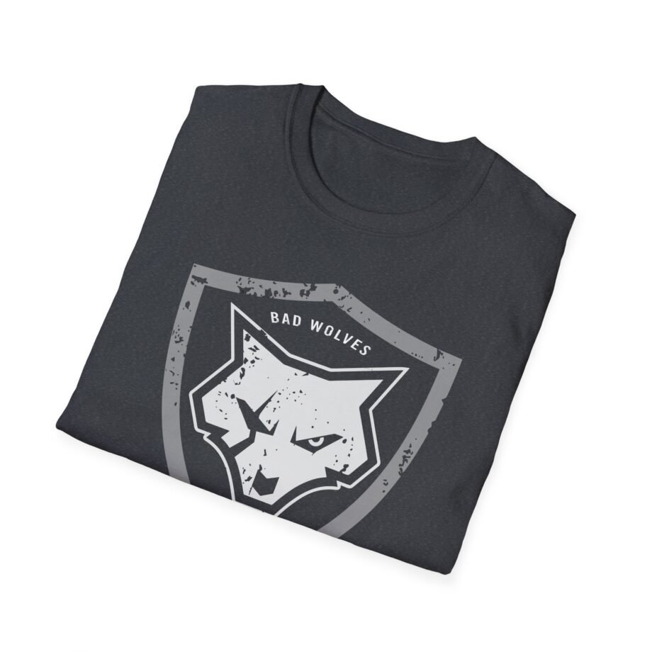 Bad Wolves Distressed Shield Unisex Softstyle T-Shirt