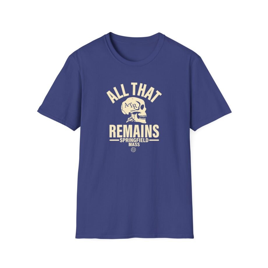 All That Remains Springfield Skull Unisex Softstyle T-Shirt