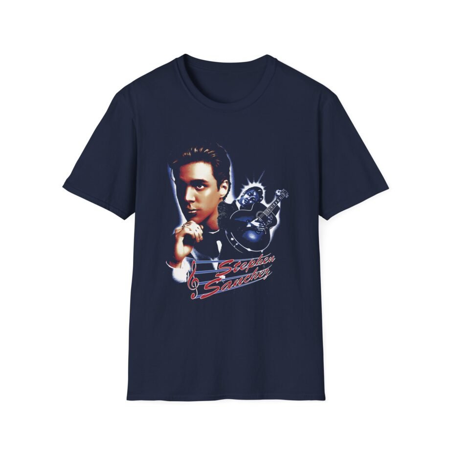 Stephen Sanchez Guitar Portrait Unisex Softstyle T-Shirt