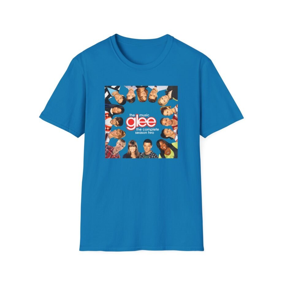 Glee Cast Silhouette Musical Unisex Softstyle T-Shirt