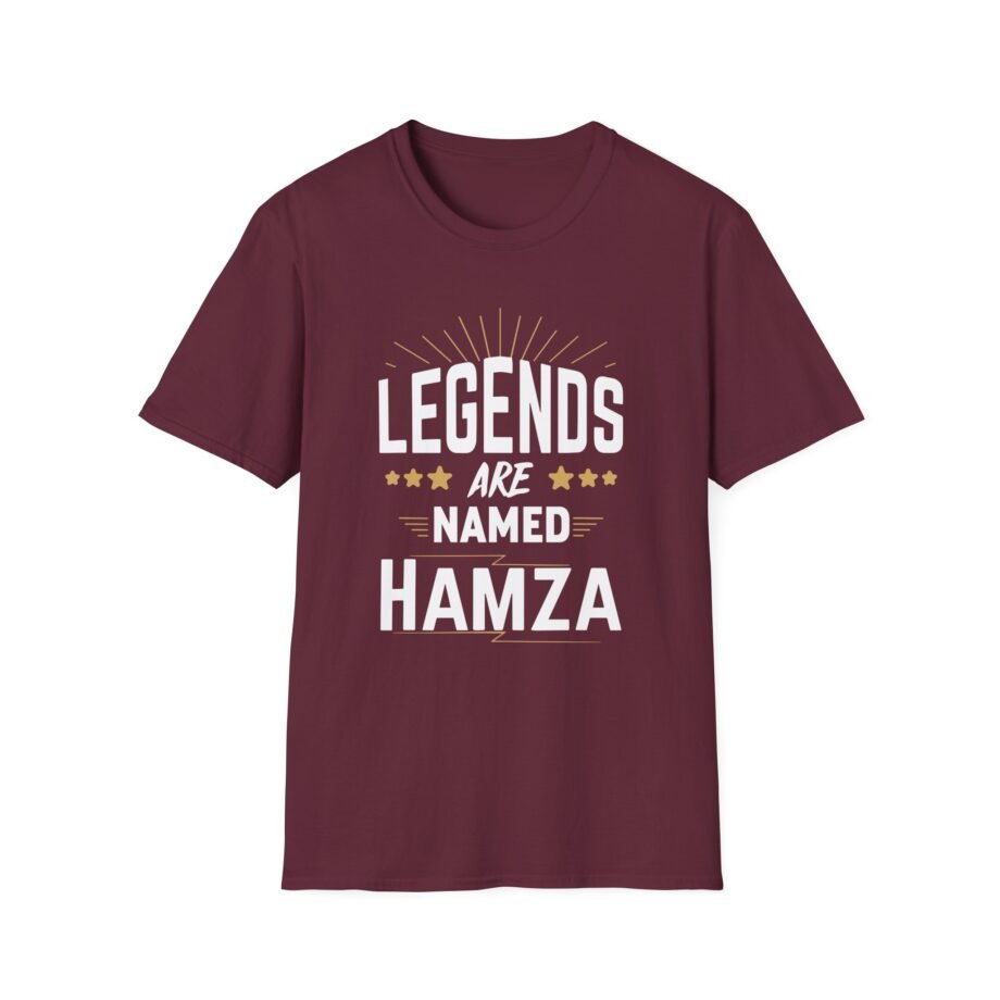 Legends Are Named Unisex Softstyle T-Shirt