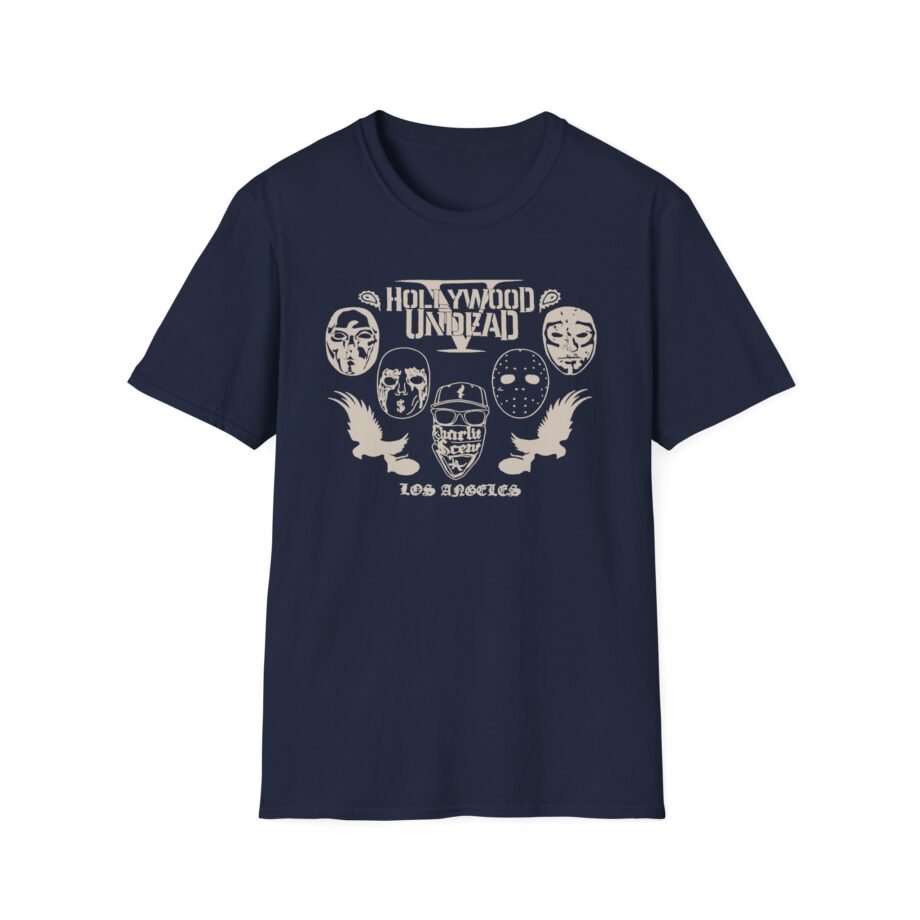 Hollywood Undead Los Angeles Logo Unisex Softstyle T-Shirt