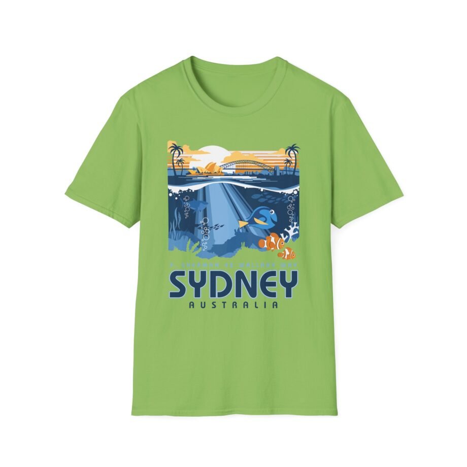 Nemo P.sherman Wallaby 42 Sydney Australia Unisex Softstyle T-Shirt