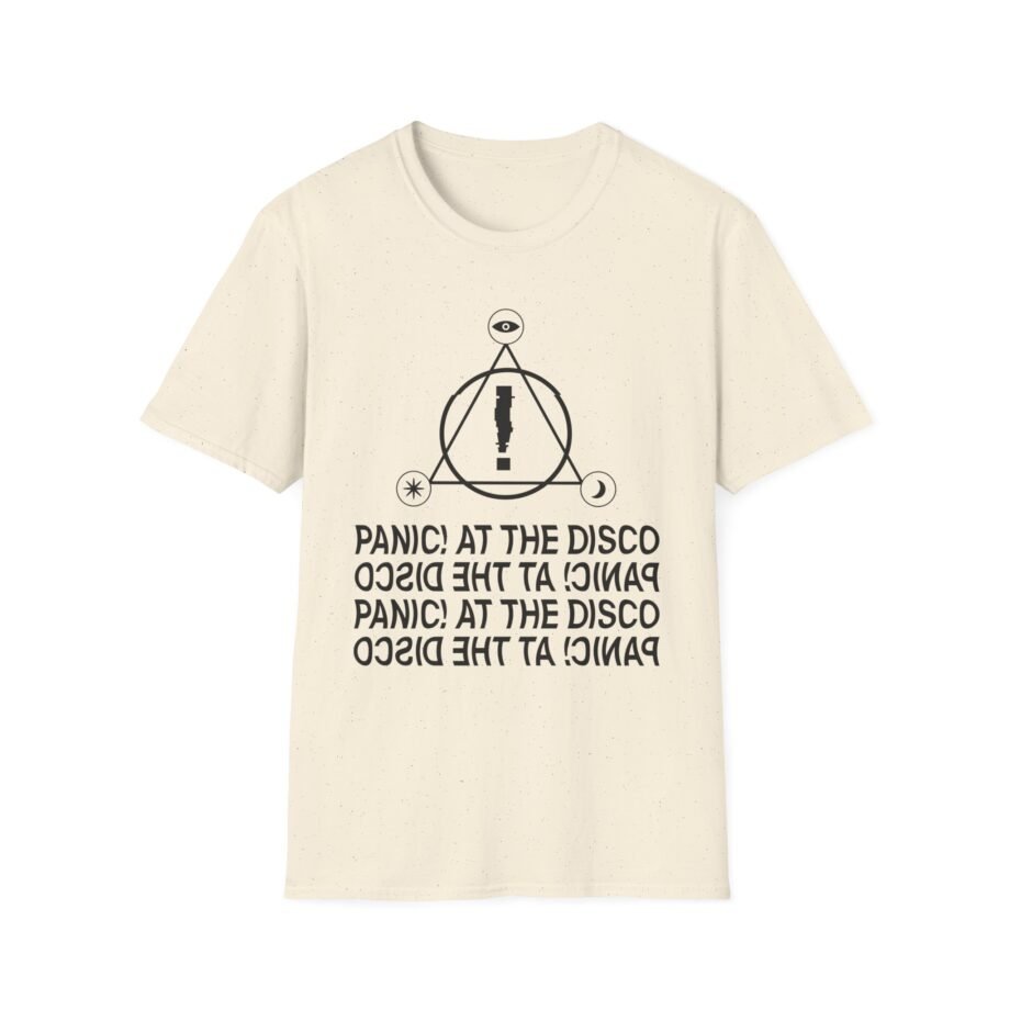 Panic at the Disco Stacked Wave Logo Unisex Softstyle T-Shirt