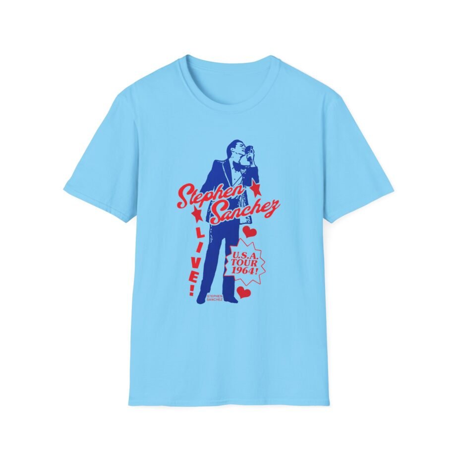 Stephen Sanchez Live U.s.a. Tour 1964 Unisex Softstyle T-Shirt