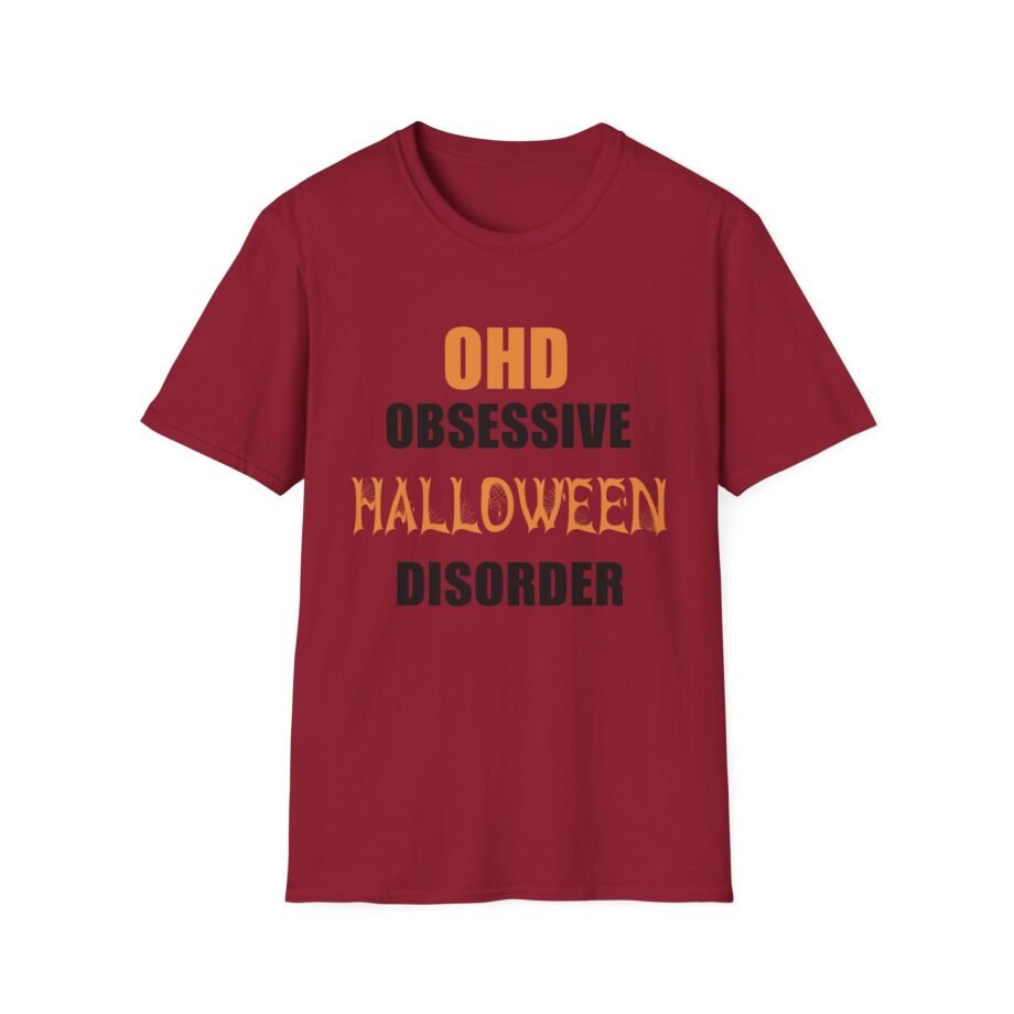 OHD Obsessive Halloween Disorder Unisex Soft-style T-shirt