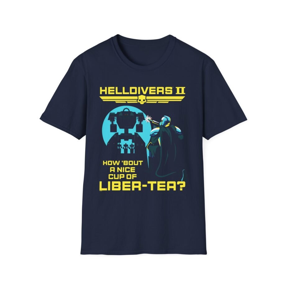 Helldivers Cup of Liber-tea Unisex Softstyle T-Shirt