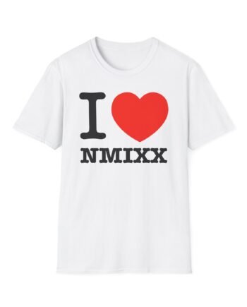 I Love NMIXX Unisex Softstyle T-Shirt